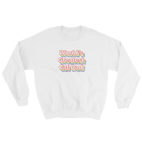 World's Greatest Cat Dad Sweatshirt