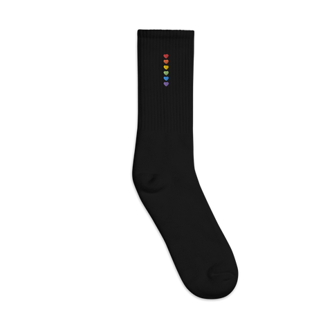 Aligned Hearts Sock